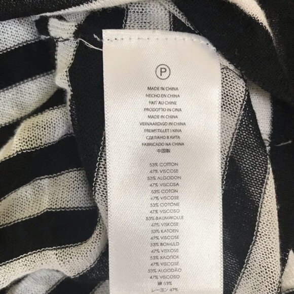 Michael Kors NEW Striped Sweater Layered Crew Soft Cotton Lightweight Preppy L - Picture 10 of 11